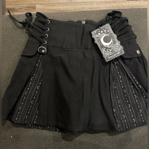 Killstar Sinister Scouts Mini Skirt S BNWT - Picture 3 of 6